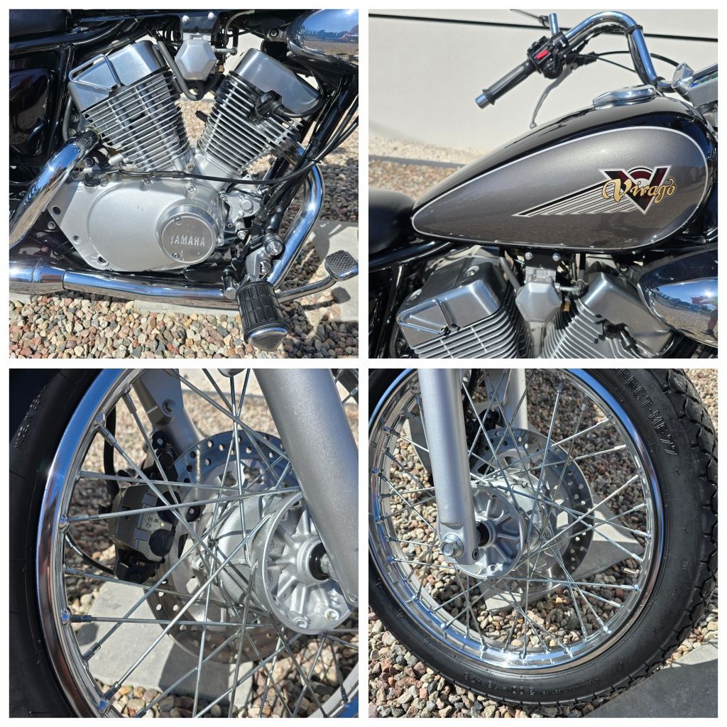 Yamaha VIRAGO 250/125 KAT A1,B 1997R po serwisie transport raty gratis