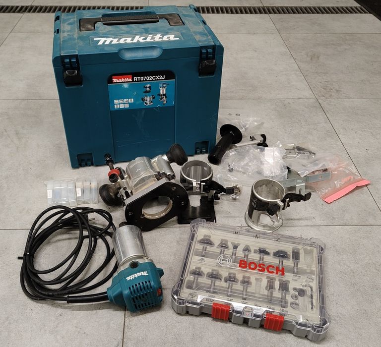 Frezarka wielofunkcyjna Rt0702cx2j Makita stan bardzo dobry