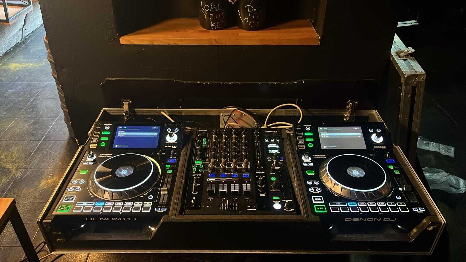 2x Denon SC5000 Prime + Mikser Denon X1800 Prime + Case | Szczecin