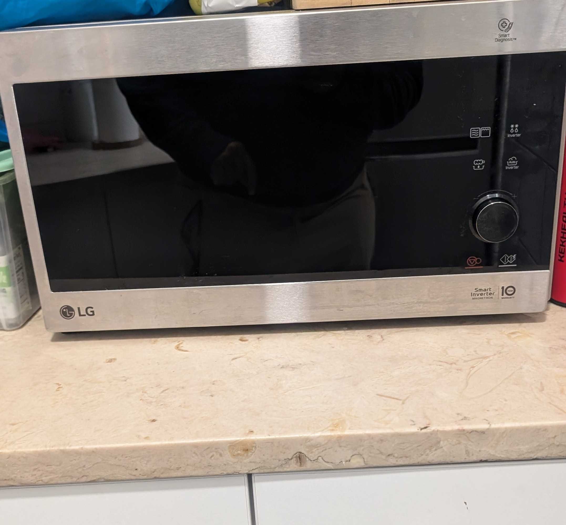 Micro-ondas grill LG NeoChef MH6565CPW 1000W 2