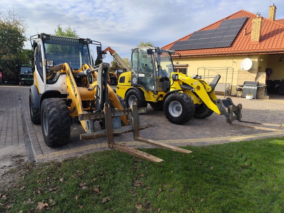 Ładowarka liebherr 508 cat jcb