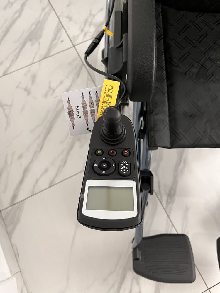 NOWY! Wózek inwalidzki elektryczny. Bateria litowa, zasieg 20 km!