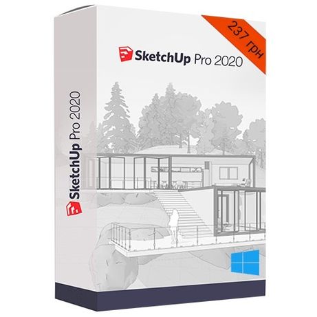 SketchUp Pro программное обеспечение для проектирования Ключ Windows