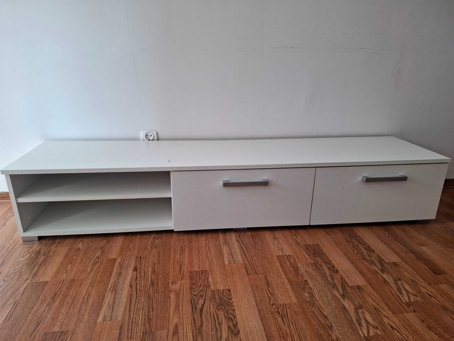 Szafka rtv biala szer175x40 wys 31