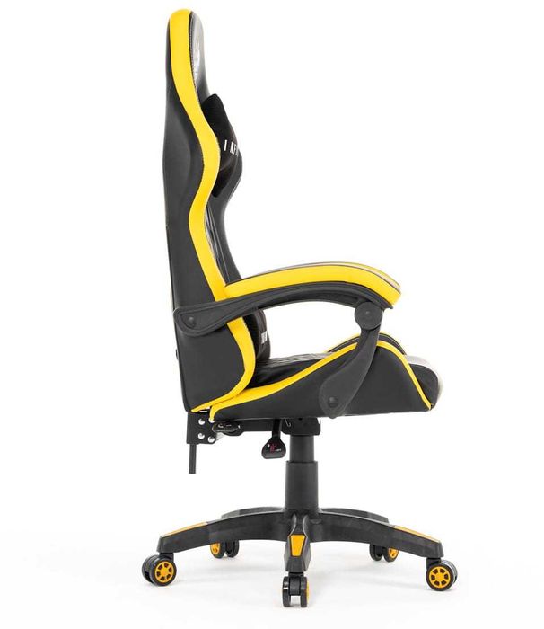 Fotel Gamingowy Gracza Infini Five Black/Yellow