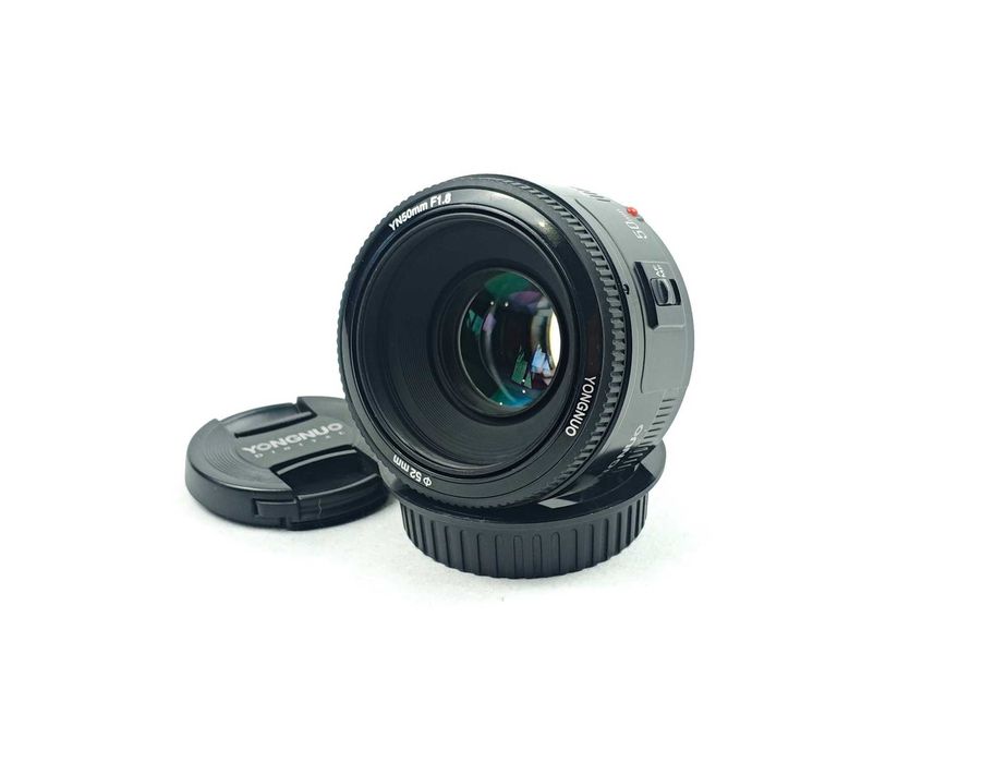 Об'єктив Yongnuo YN 50mm F1,8 для Canon EF / EF-S (50мм, портретник)