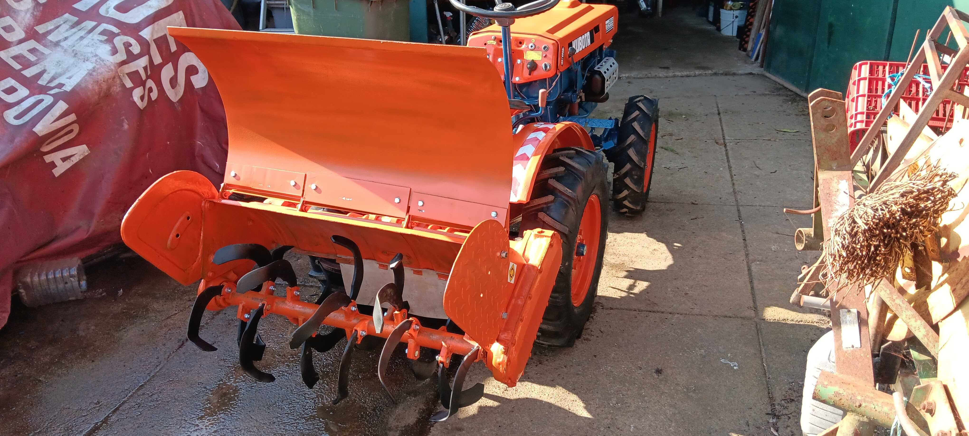 Trator kubota como novo com frese