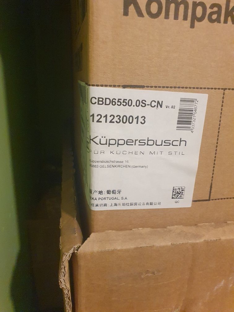 Piekarnik parowy KUPPERSBUSCH CBD 6550.0S