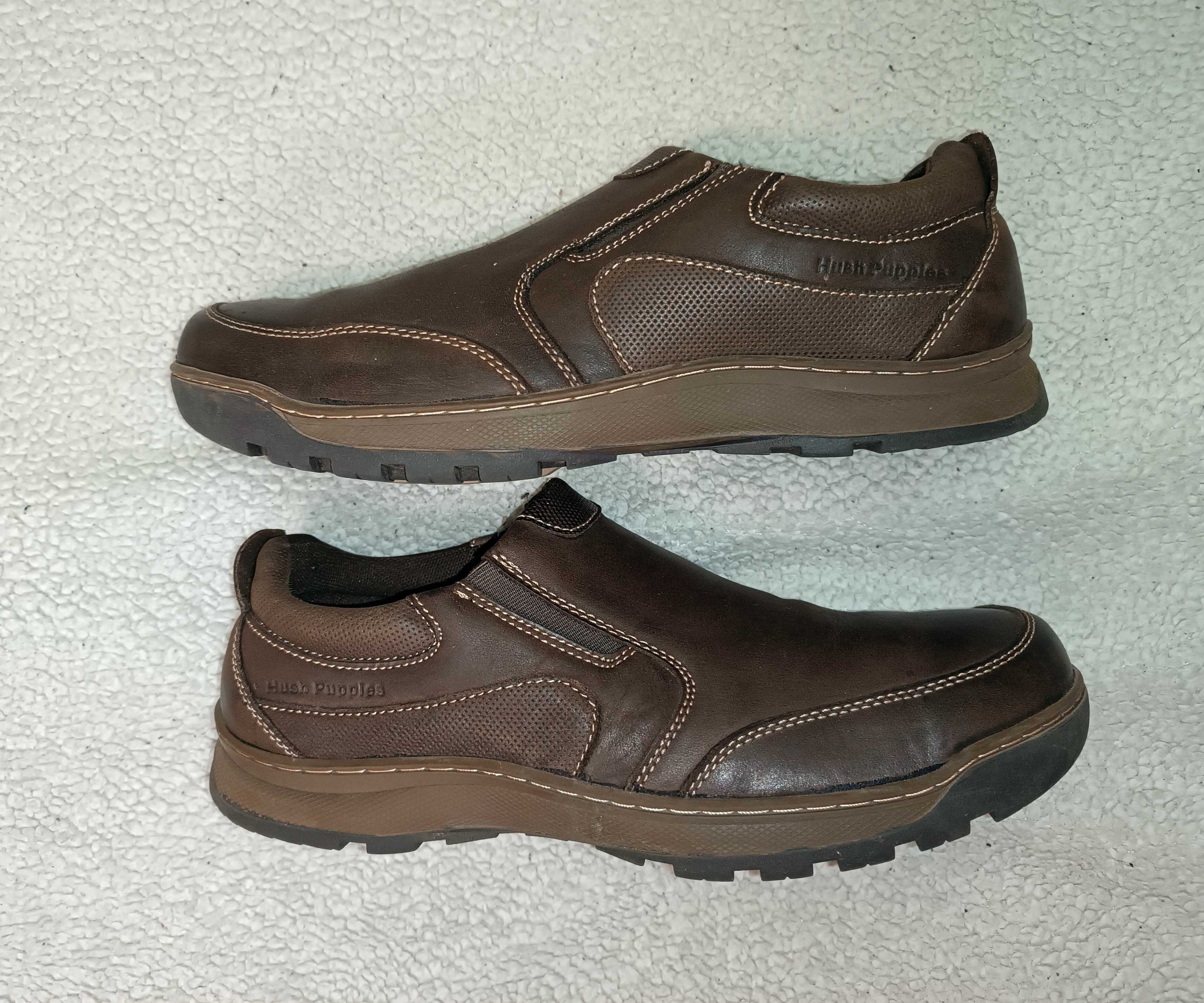 Туфли мокасины Hush Puppies USA кожаные 44 размер