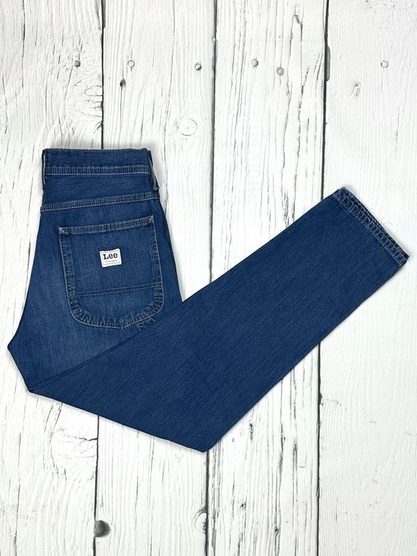 Lee Carpenter Workwear Jeansy Męskie o Luźnym Kroju Logowane r. W29 L3