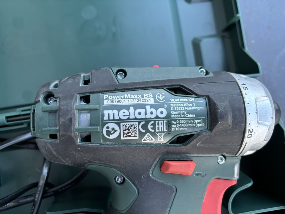 Wkrętarka Metabo Powermaxx BS zestaw