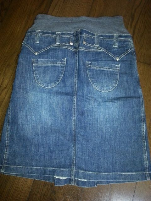 spódnic ciążowa jeans rozm L