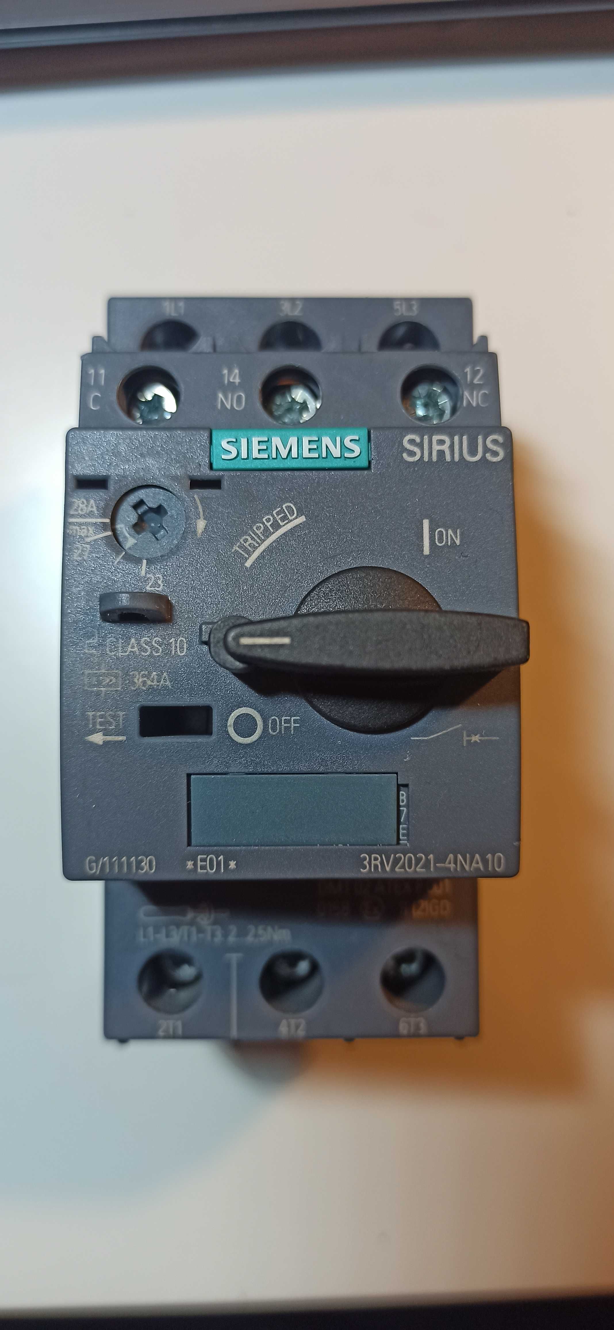 Wyłącznik nadprądowy silnikowy Siemens SIRIUS 3RV2021-4NA10 23A-28A