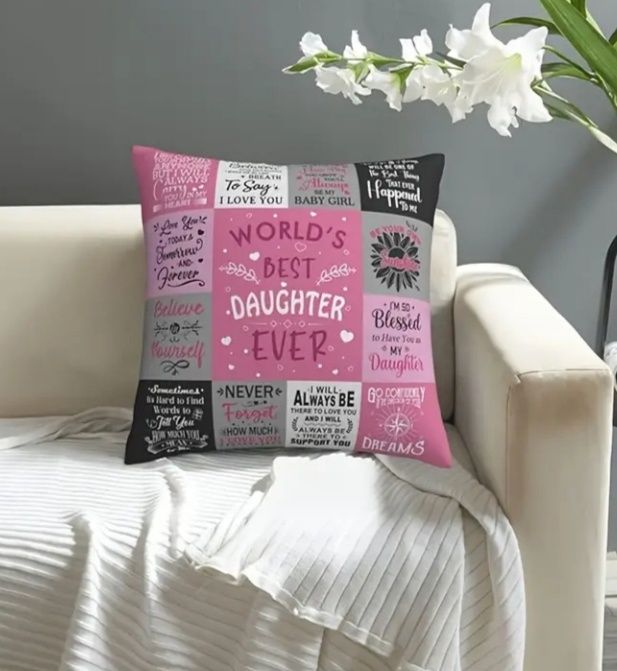 Almofada World's Best Daughter Ever