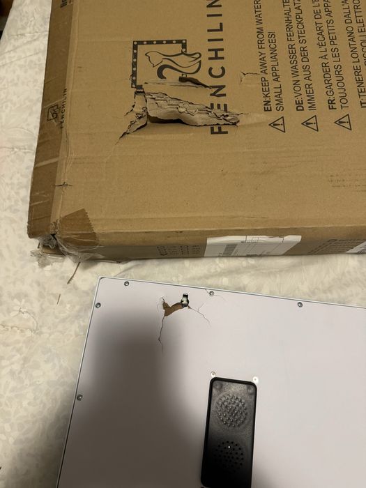 Vendo espelho de maquiagem com Led