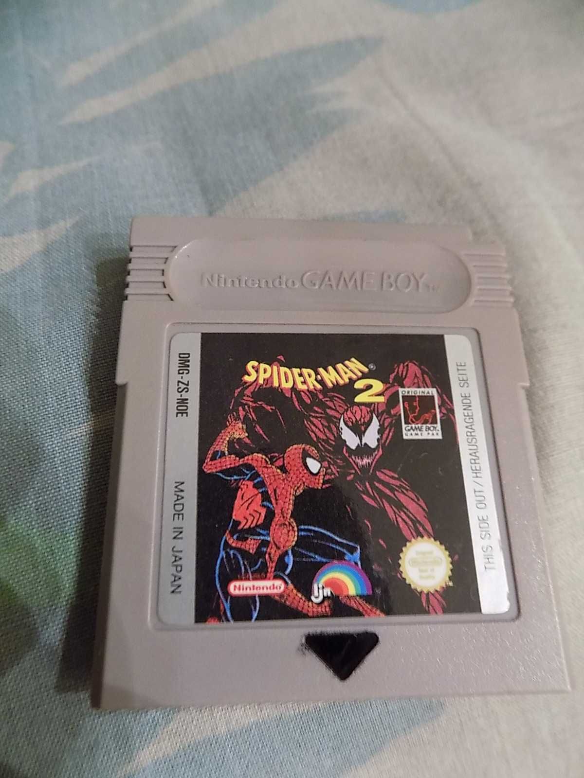 Piękny Spider-Man 2 na Nintendo Game Boy/GBC/GameBoy Advance SP-rzadki