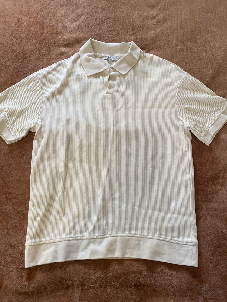 Polo bege da zara