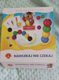 Gra edukacyjna.  Nawlekaj nie czekaj