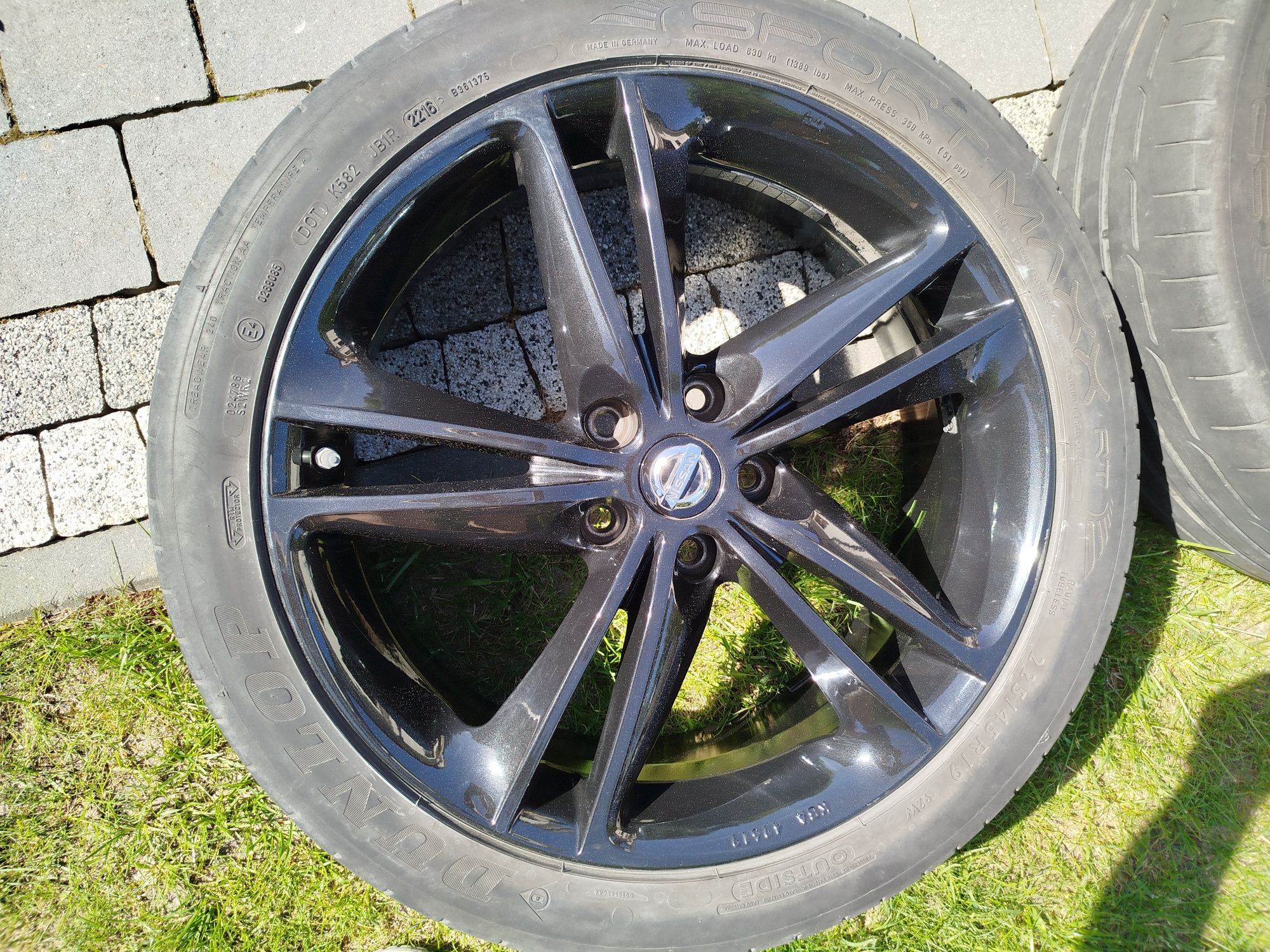 Opony Dunlop 4 sxt.