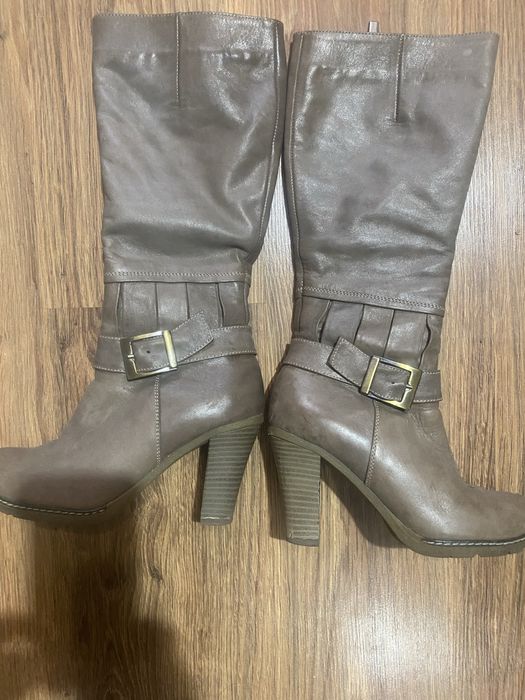 Чоботи Сапоги, високі 36розмір