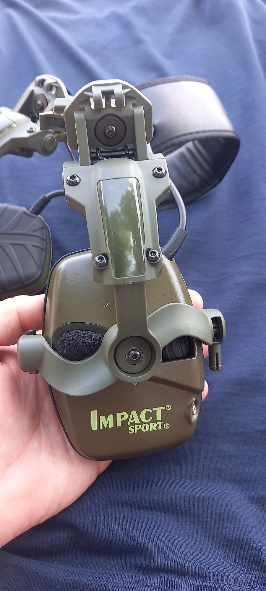 Активные наушники Howard Impact +крепление на шлем Наушники Импакт