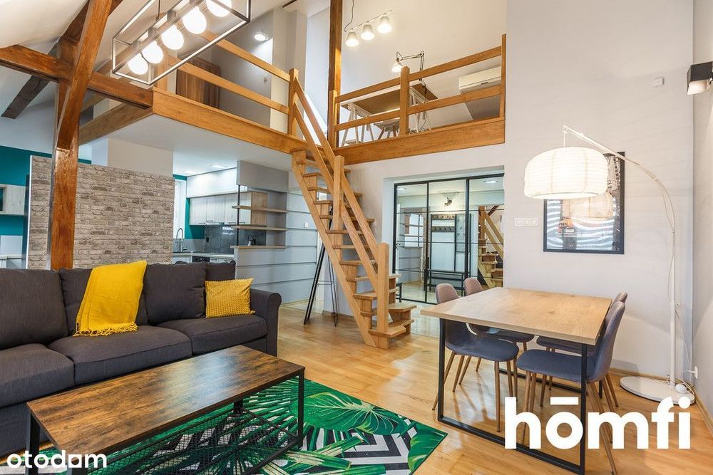 3-pokojowe mieszkanie z piękną antresolą