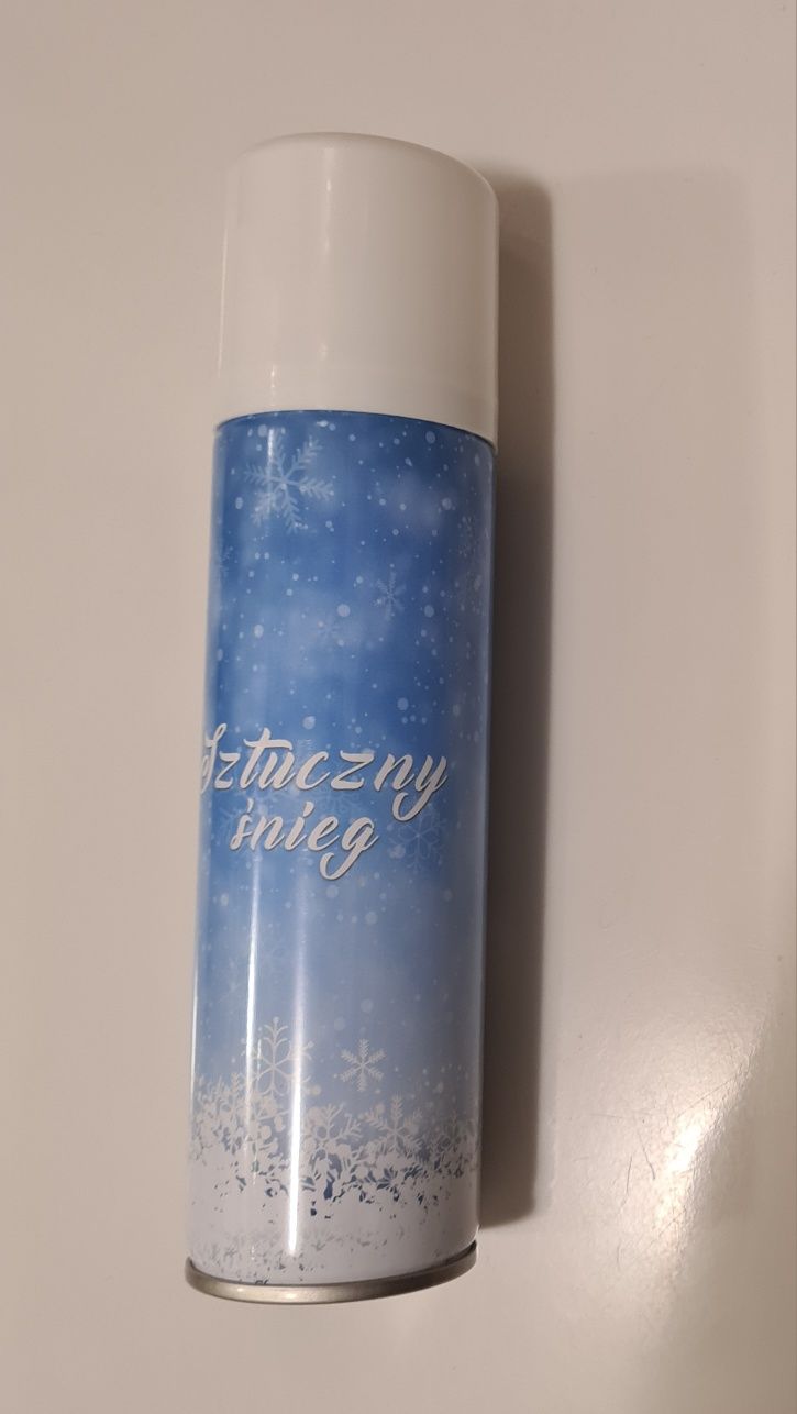 Sztuczny śnieg 111 ml do dekoracji szyb choinek szopek