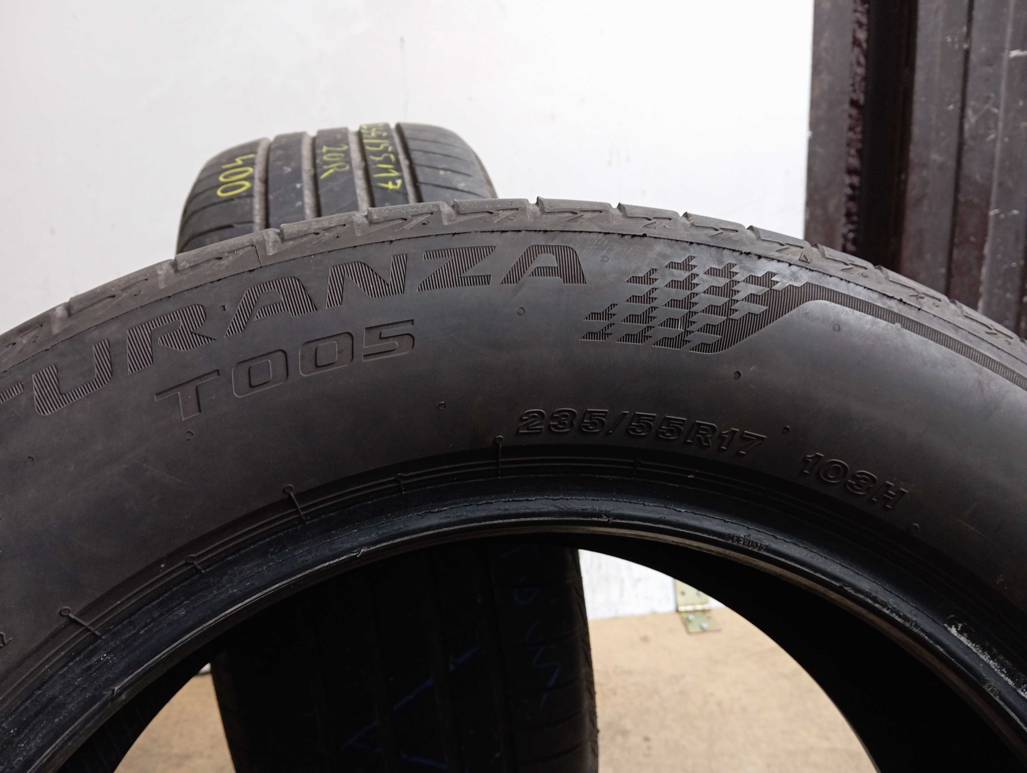 2x 235/55 R17 103H Bridgestone Turanza T005, 2020r 5,0mm