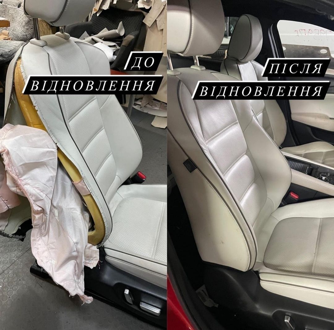 Пошив Перетяжка авто салонів , реставрація подушок безпеки airbag SRS
