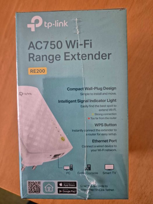 Wzmacniacz sygnału zasięg WIFI TP LINK AC750