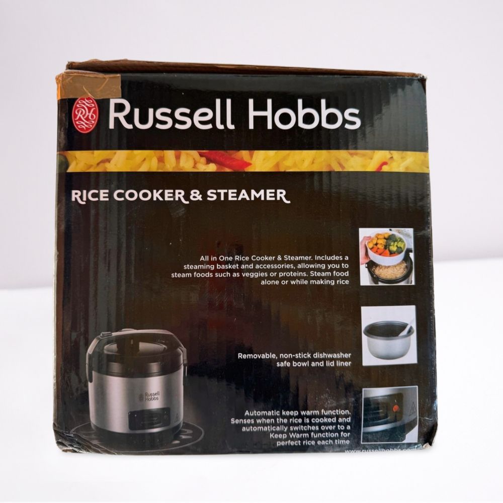 garnek do gotowania ryżu ryżowar i parowar russell hobbs
