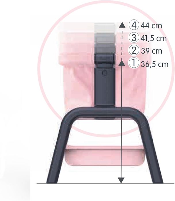 240240 Ліжко для ляльки Smoby Toys Maxi-Cosi