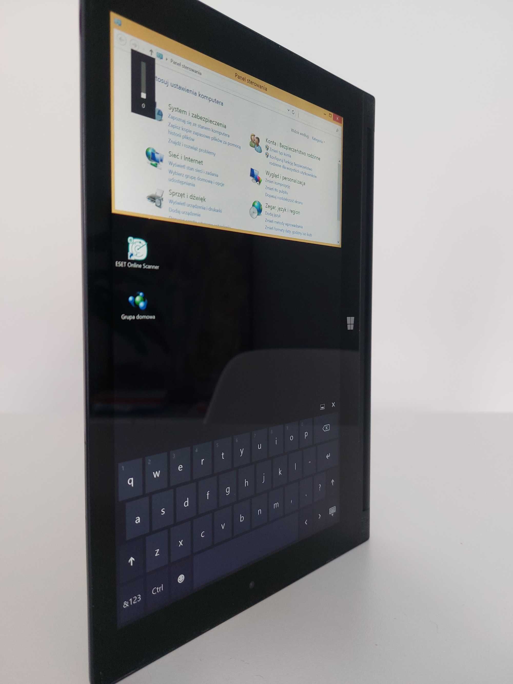 Tablet Lenovo Yoga 2 z klawiaturą bluetooth Windows ładowarka