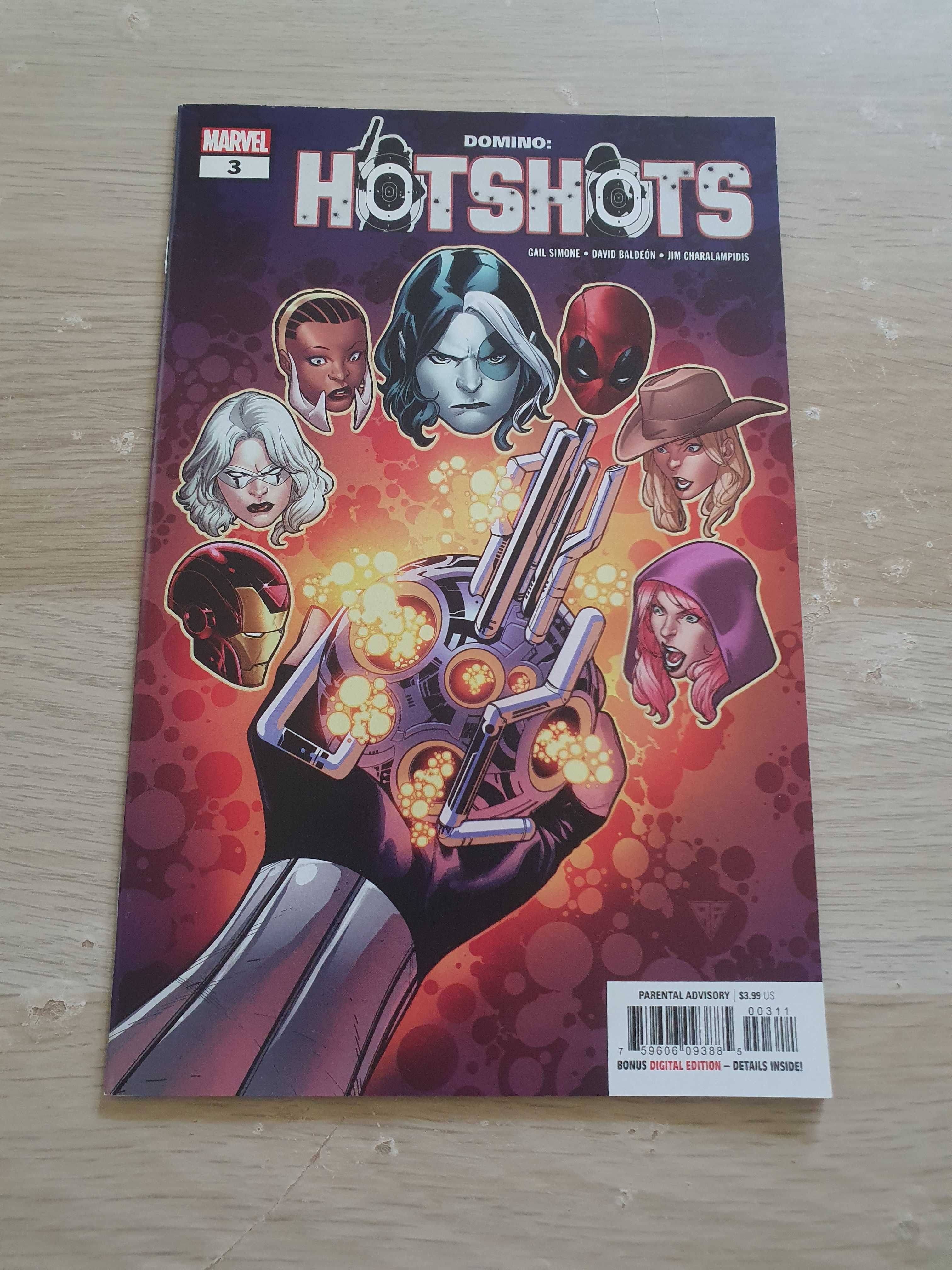 Domino vol. 2: 1, 2, 3 (2003); Domino Hotshots: 3 (2019) (ZM90)