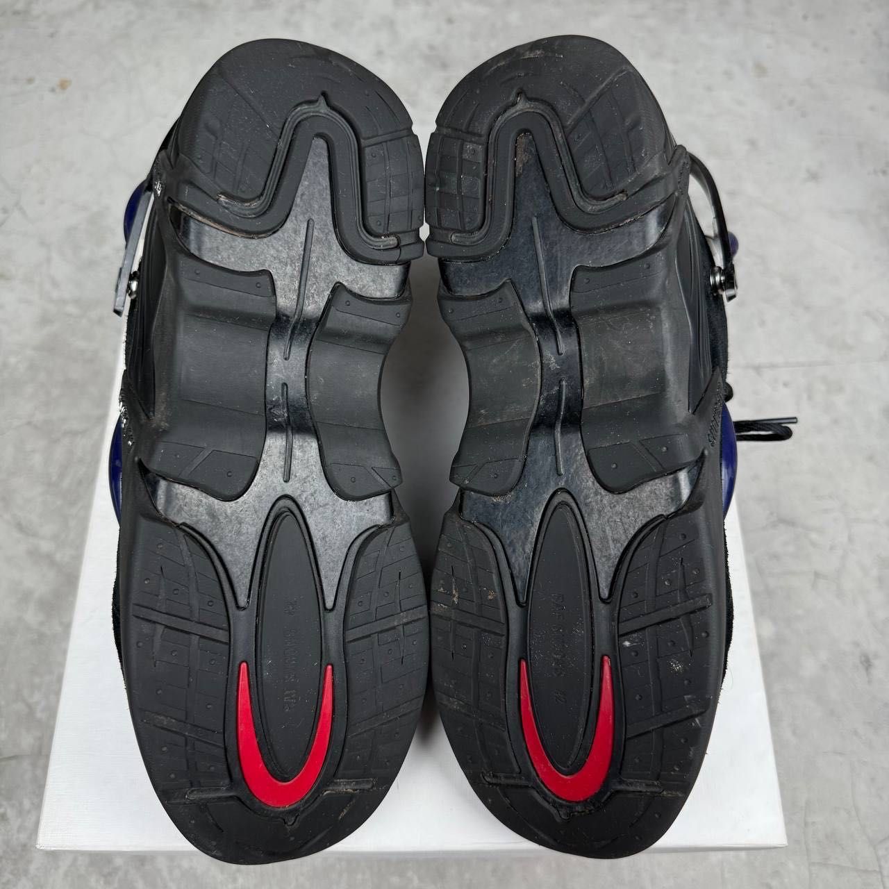 Raf Simons Cylon 21 Suede Black Purple
