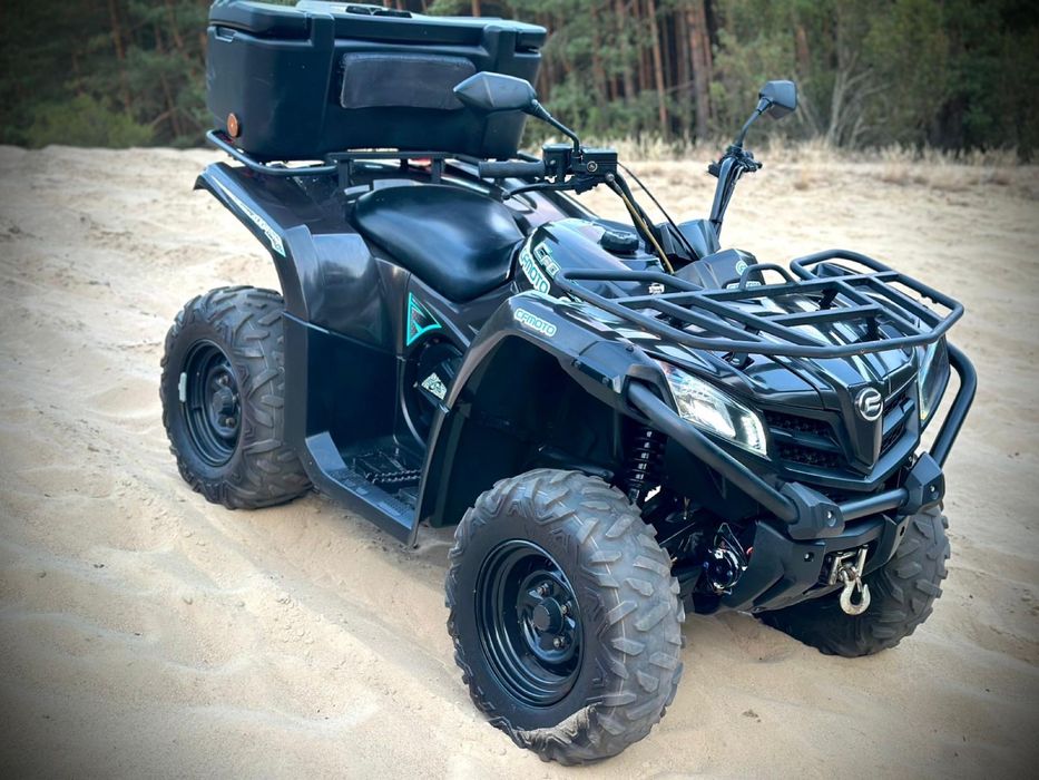 CFMOTO CFORCE 450 4x4 • 2016r • LED • Kufer • Wyciągarka • Homologacja