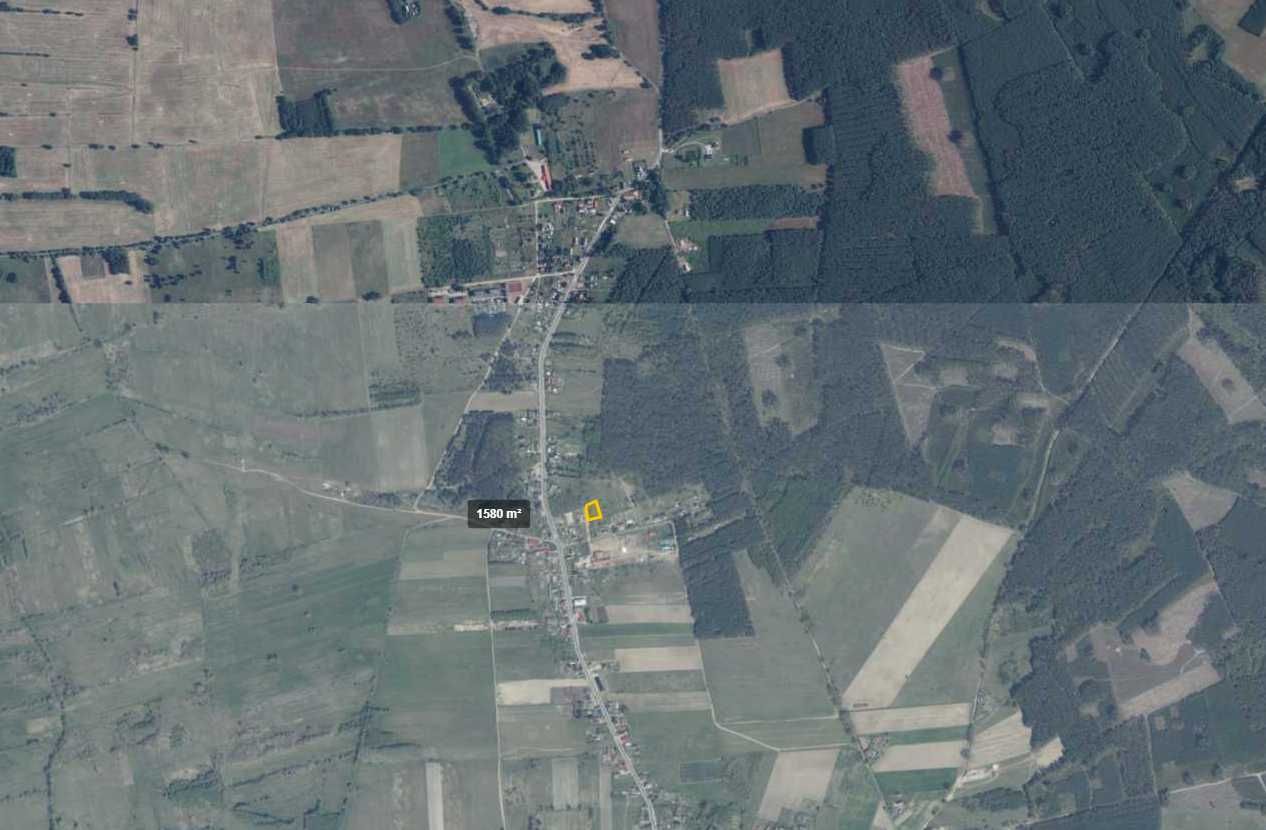 Sprzedam uzbrojoną działkę w Racimierzu k/Wolina. 1580m, wydane WZ
