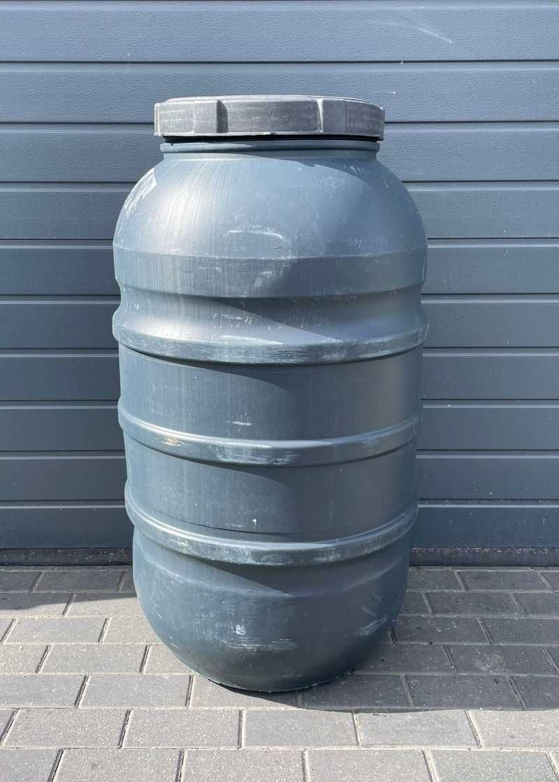 beczka 220l plastikowa beczki 200 l wodę podlewanie deszczówka 200l