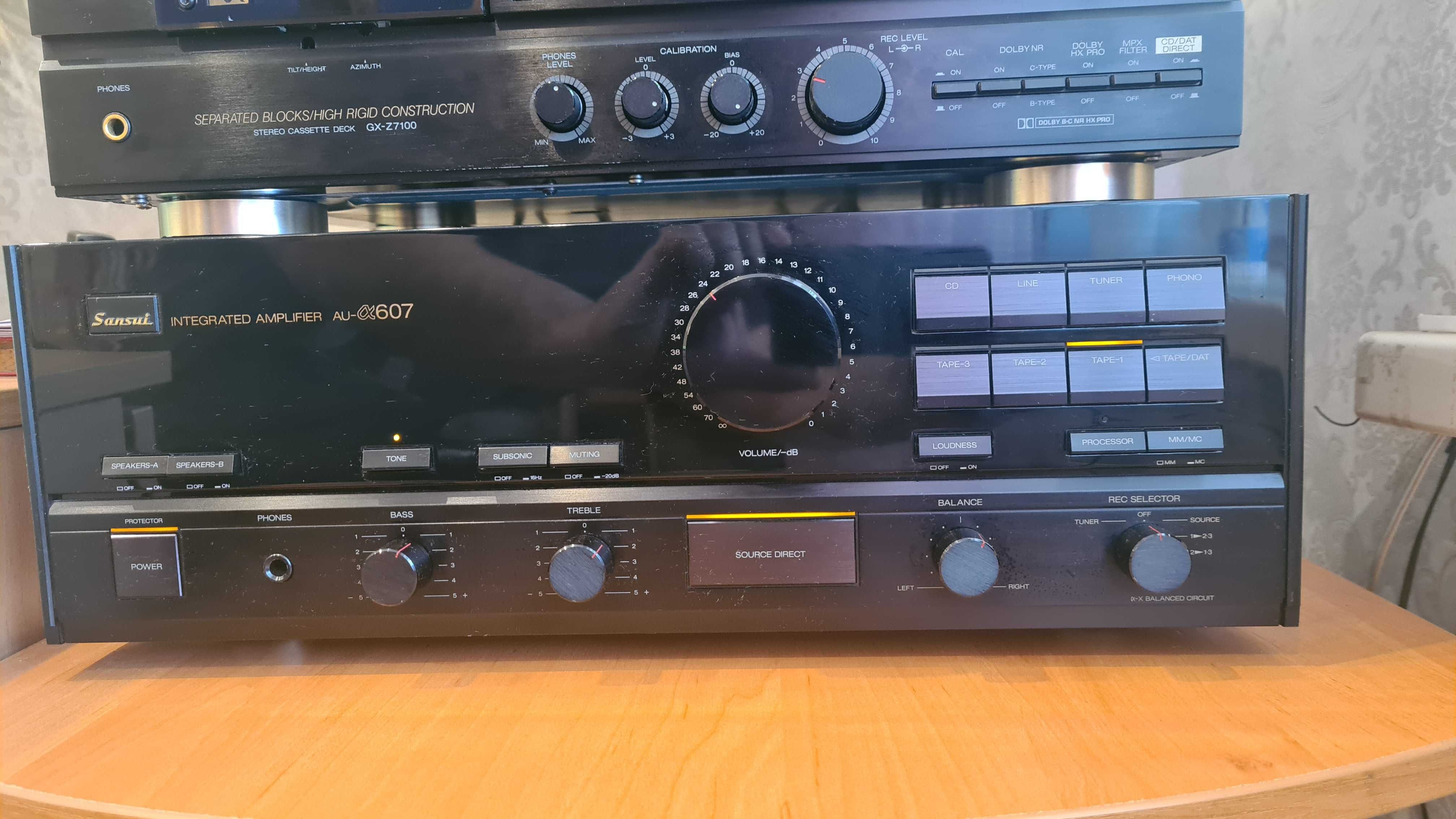 підсилювач SANSUI AU-a607