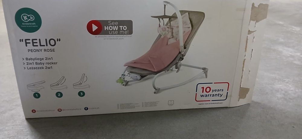 Cadeira Esprigaceira de bebé