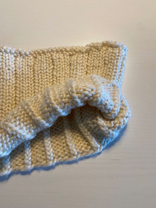 Gola / lenço / cachecol / echarpe de lã branca quente