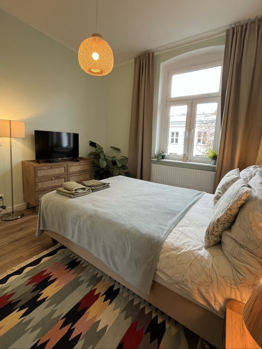 Wyjątkowy apartament dla 3 osób blisko stacji PKP