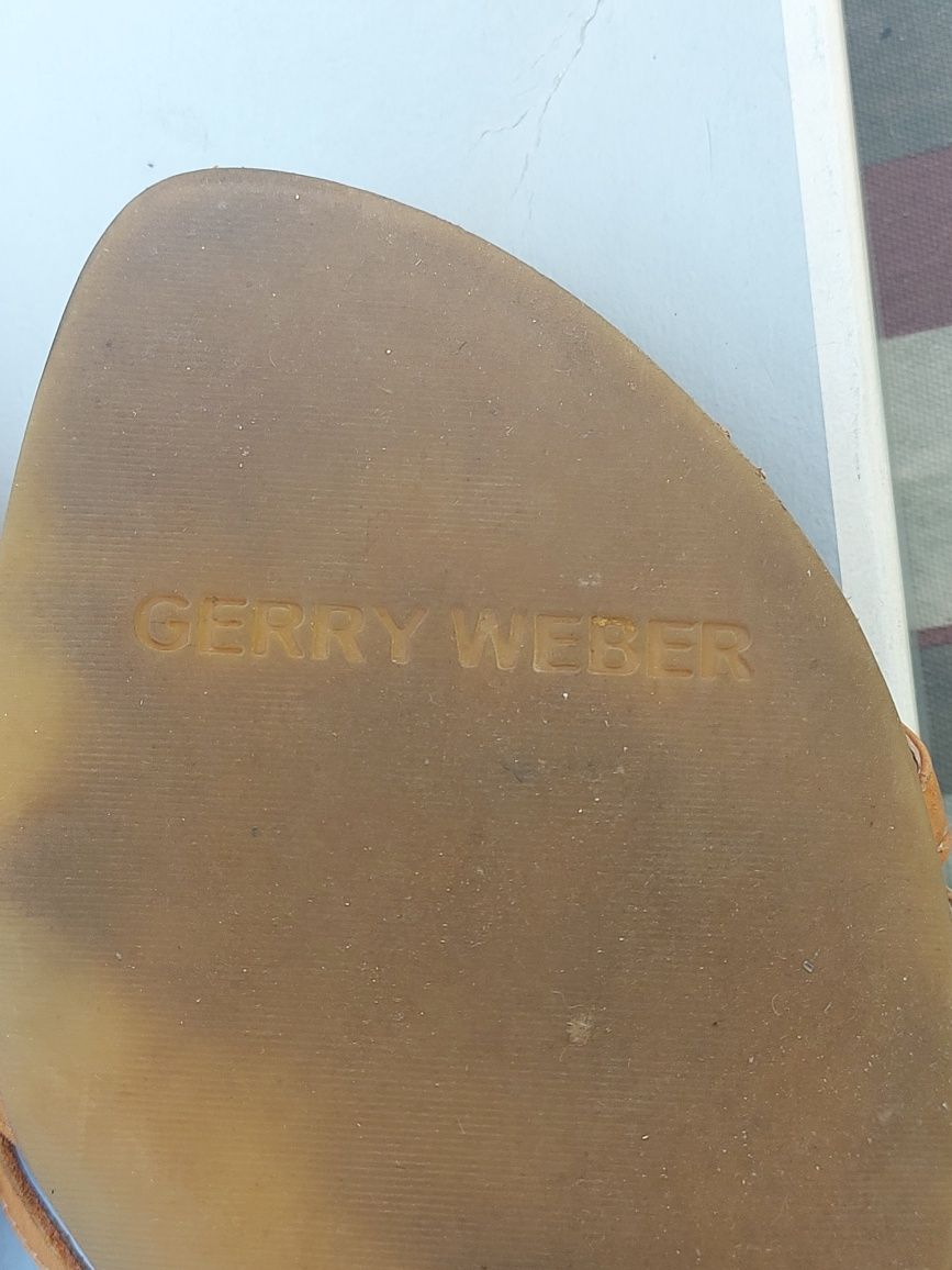 Sandałki skórzane damskie rozmiar 36 firma GERRY Weber