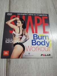 Shape burn body workout Sylwia Szostak dvd płyta z treningiem