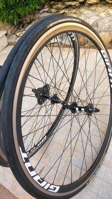 V...Rodas Dtswiss  com autocolantes Giant