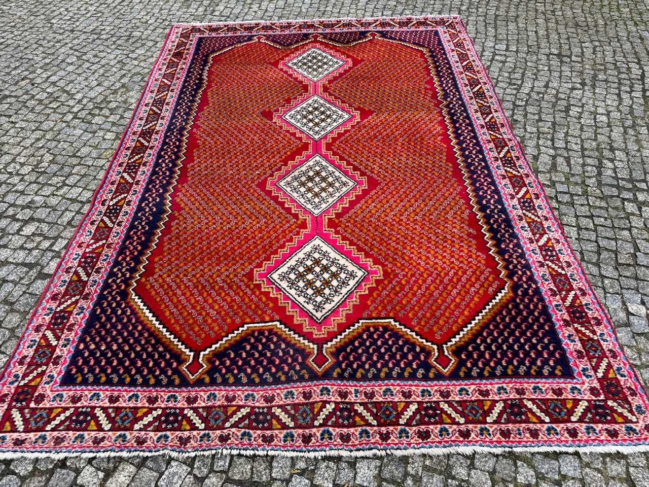 Antyczny dywan perski Iran  ABADEH 300x200 cm galeria 15 tyś