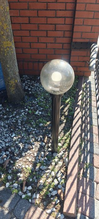Lampy ogrodowe 80cm z kloszem