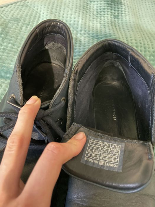 Мужские Ботинки на шнурках Tommy Hilfiger (Томми Хилфигер)  оригинал