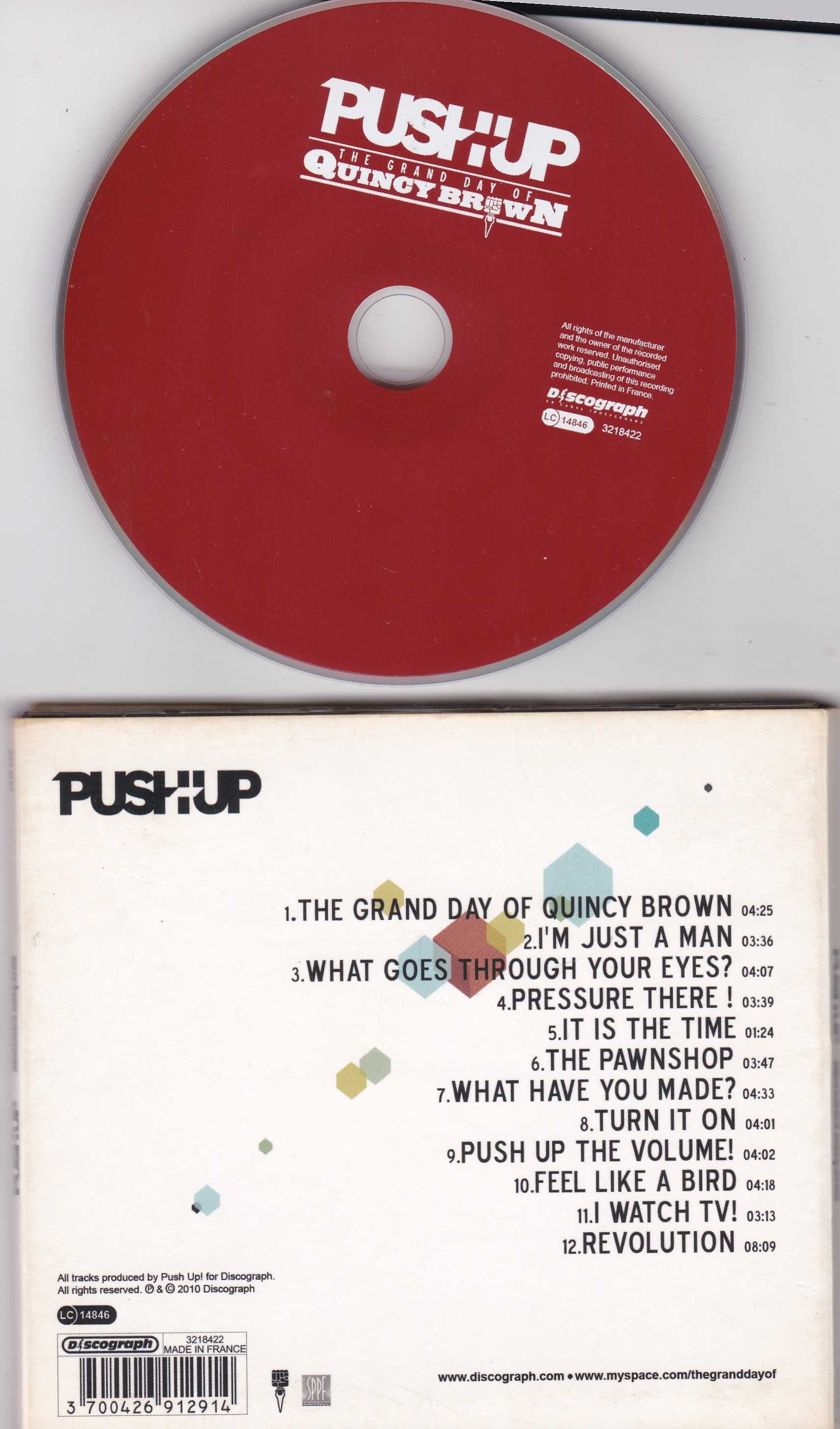 Push Up - Grand Day Of Quincy Brown (CD)