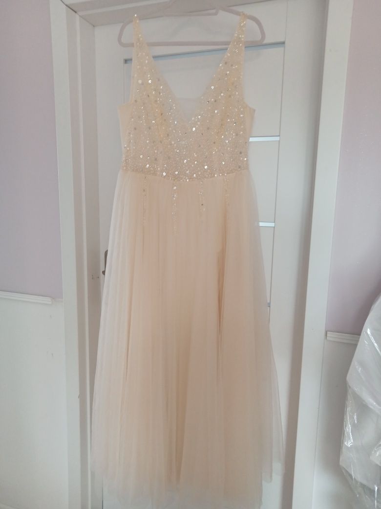 Suknia ślubna plus size 46-48